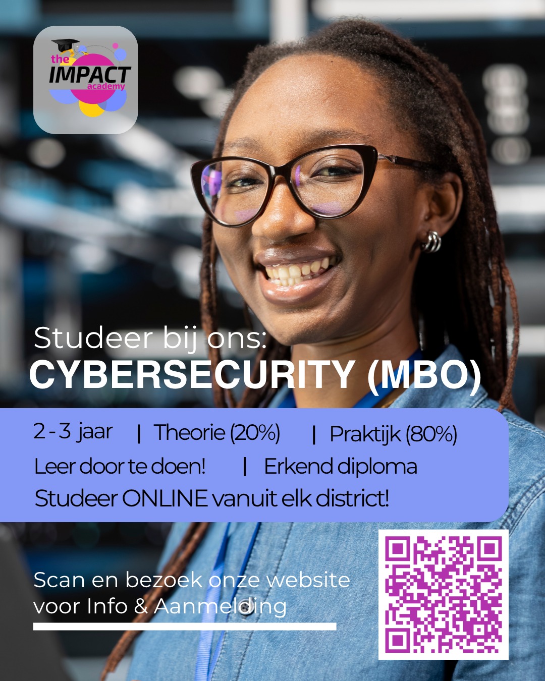 Impact Academy Advertentie MBO Cybersecurity