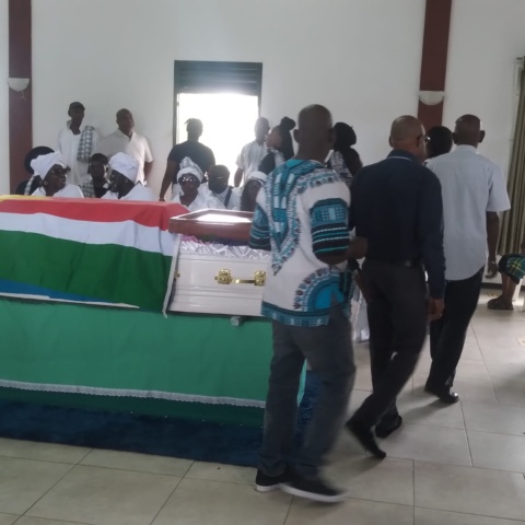 Uitvaartplechtigheid van Dennis ‘Dagga’ Tendari
