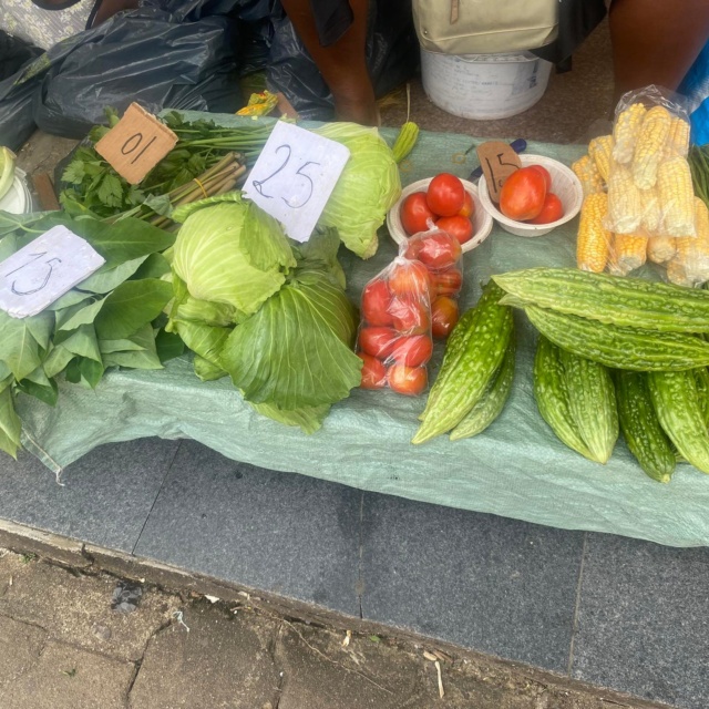 Verkopen 1 &mdash; groenteverkoop